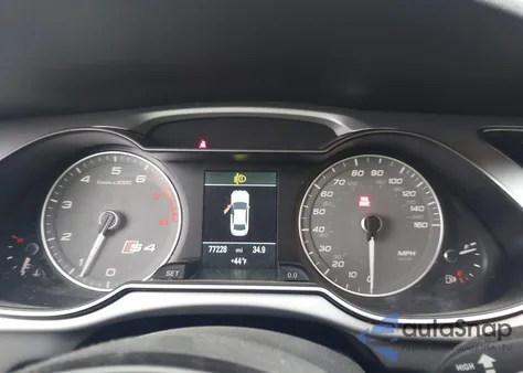 2016 Audi S4 3.0T Premium Plus from USA, damaged, VIN WAUDGAFL1GA005469